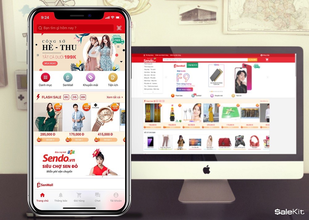 Bán hàng trên Sendo