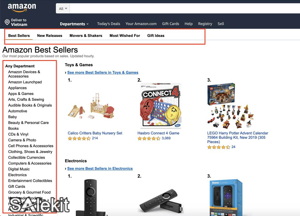 ban hang tren amazon