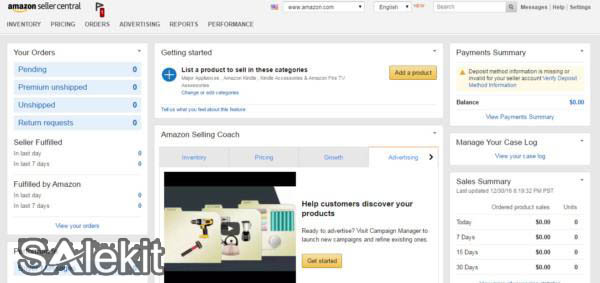 ban hang tren amazon