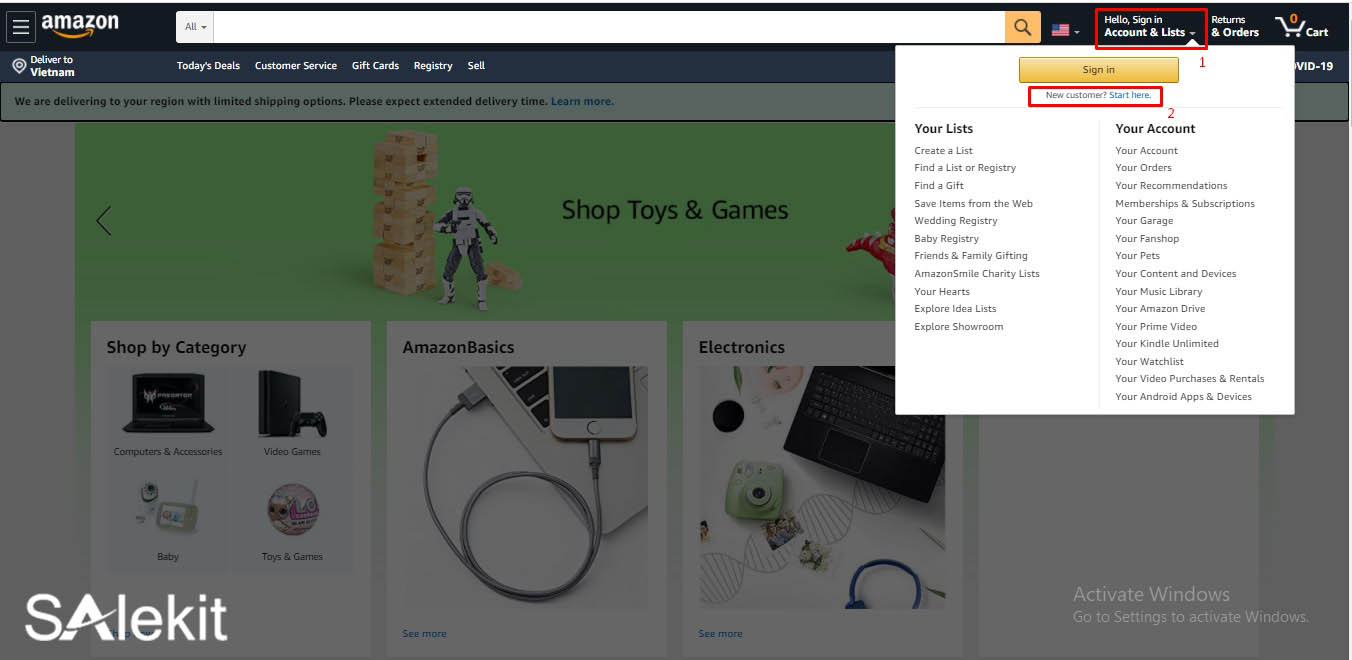 ban hang tren amazon
