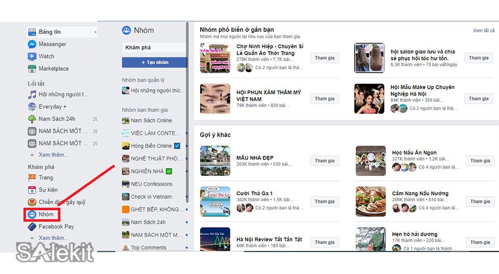 cach chia se bai viet len nhieu nhom