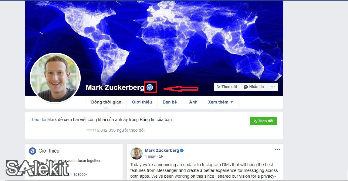 cach lam dau tich xanh tren facebook