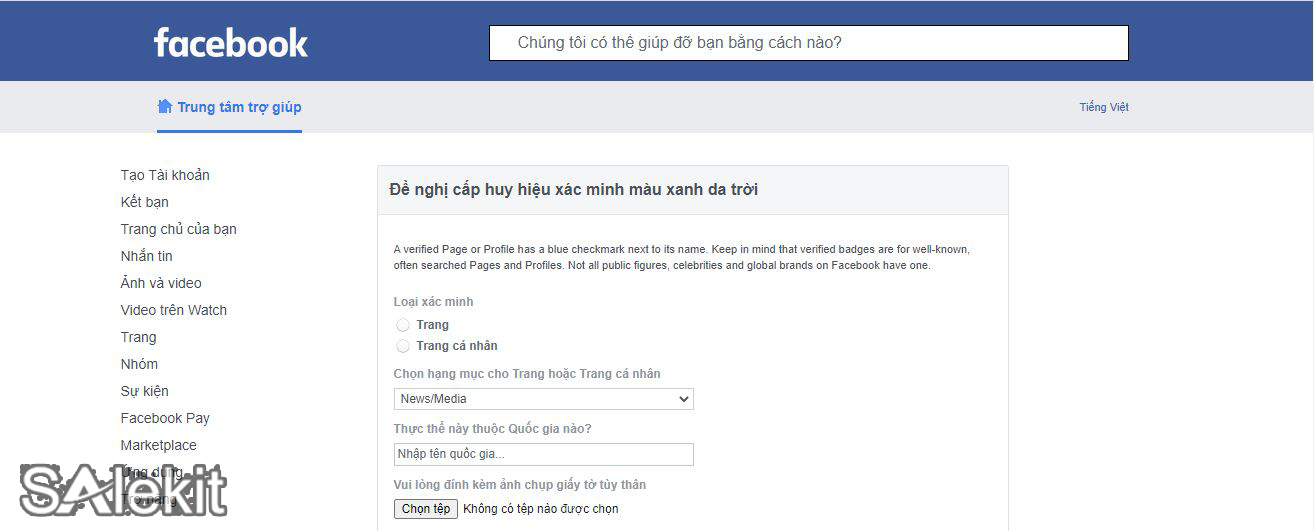 cach lam dau tich xanh tren facebook