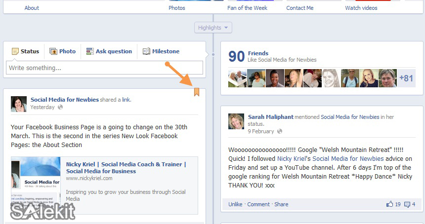 cach lam noi bat bai viet tren facebook