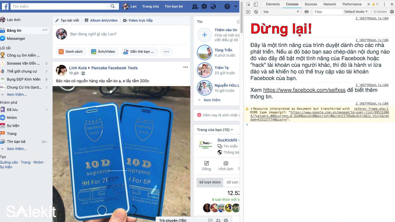 cach lay token facebook nguoi khac