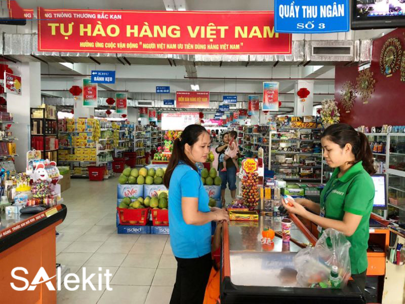 cach sap xep cua hang tap hoa