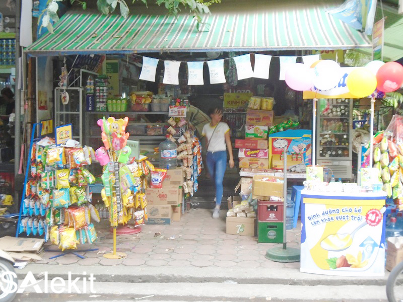 cach sap xep cua hang tap hoa