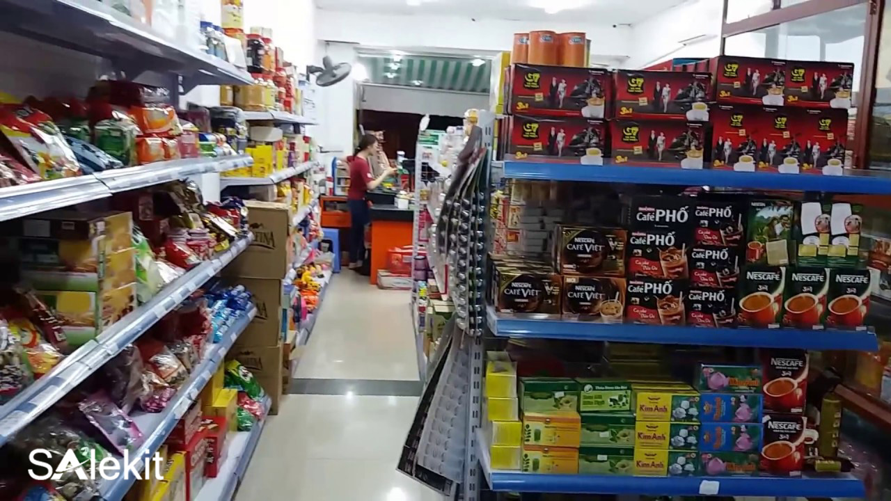 cach sap xep cua hang tap hoa