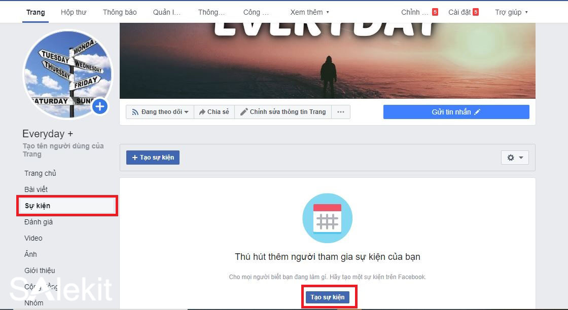 cach tao su kien tren facebook