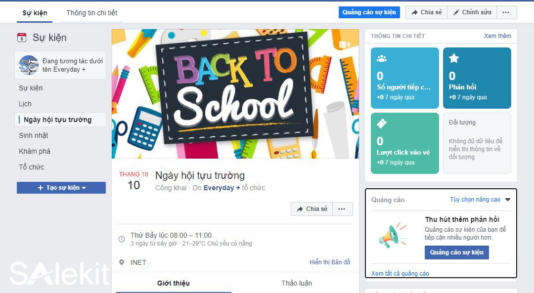 cach tao su kien tren facebook