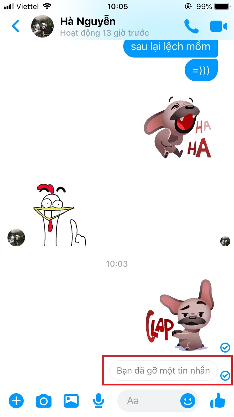 c&aacute;ch x&oacute;a biểu tượng cảm x&uacute;c tr&ecirc;n tin nhắn messenger