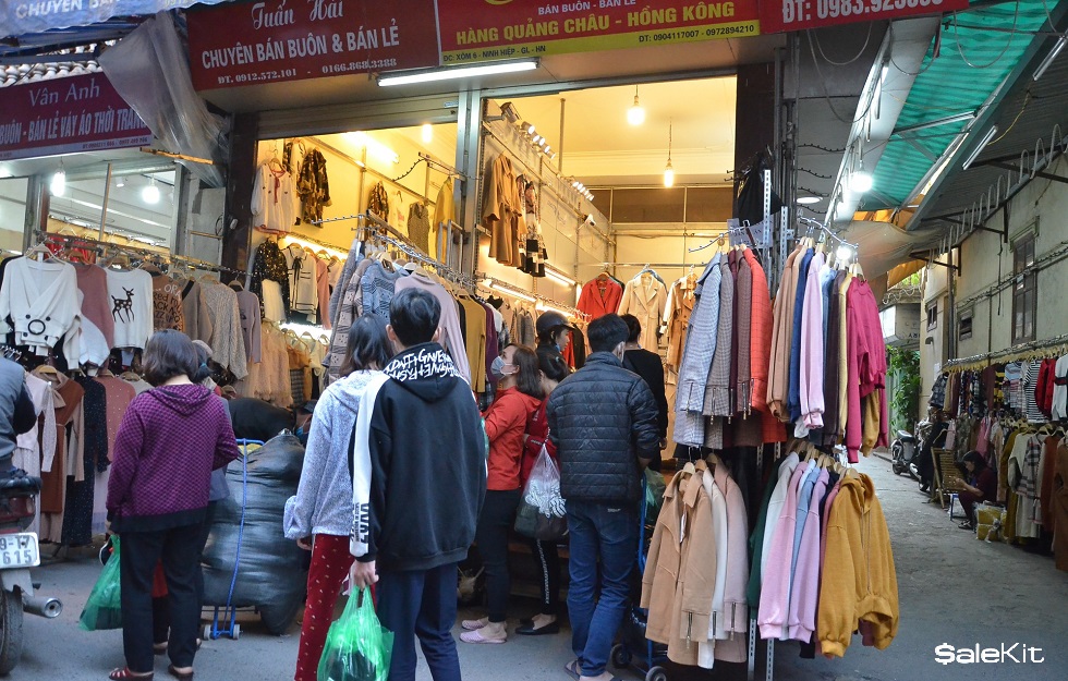kinh nghiệm đi lấy h&agrave;ng ở chợ Ninh Hiệp