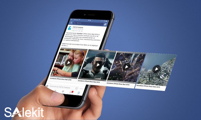 dang anh va video cung luc tren fanpage facebook