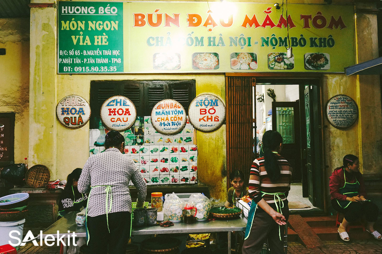 kinh doanh bun dau mam tom