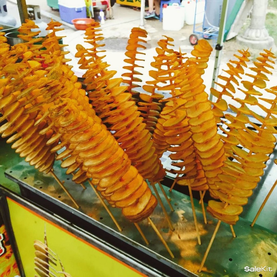 kinh doanh đồ ăn vặt H&agrave;n Quốc