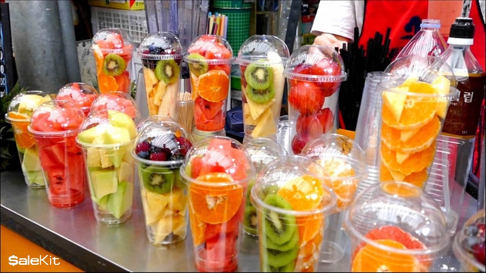 mở cửa h&agrave;ng nước &eacute;p hoa quả