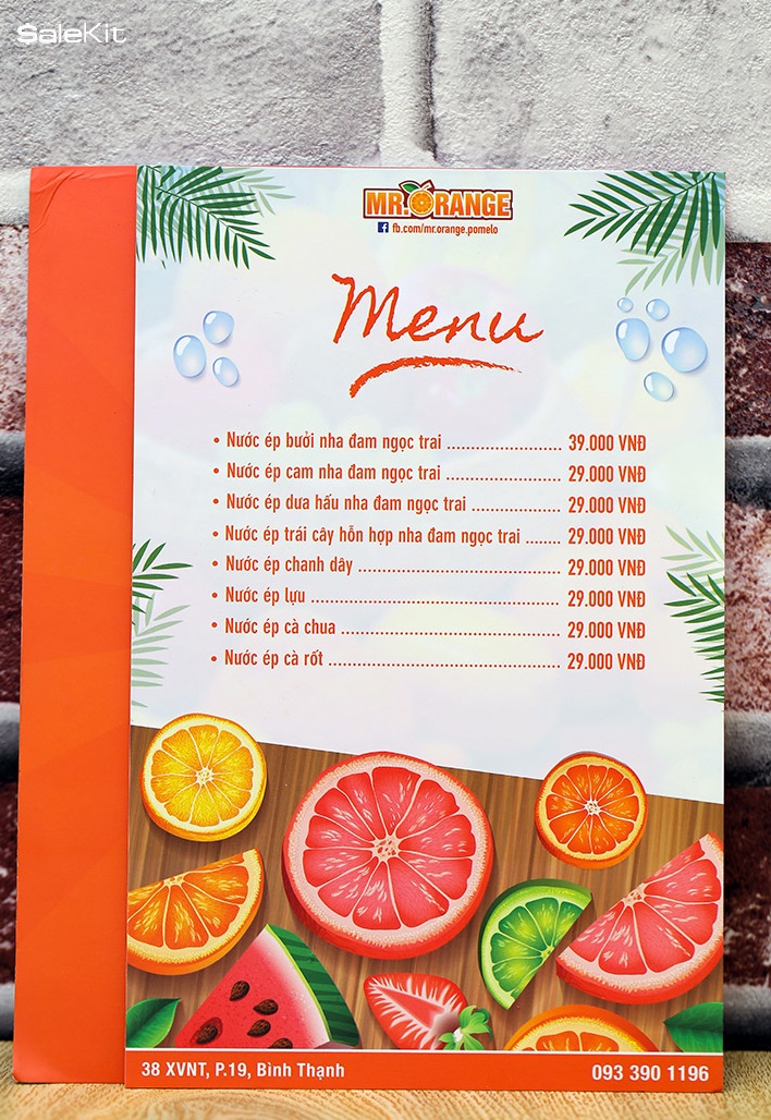 mở cửa h&agrave;ng nước &eacute;p hoa quả