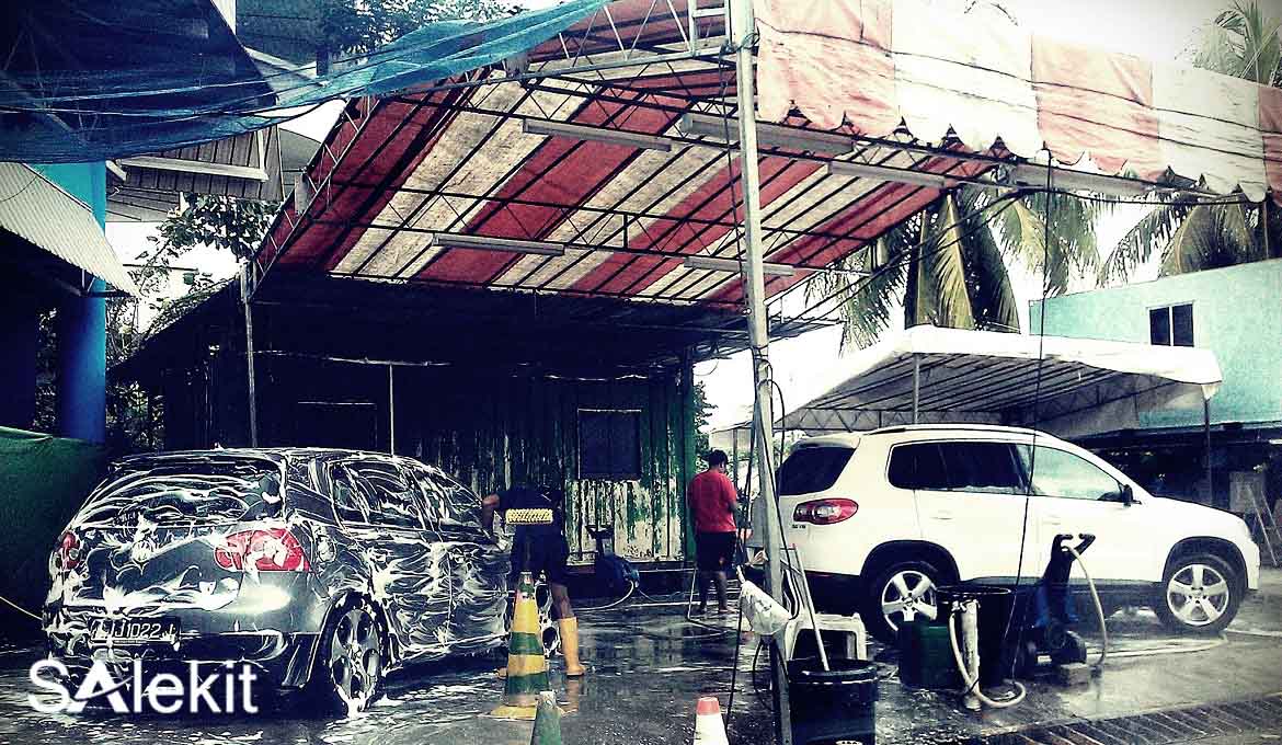 kinh nghiem mo tiem rua xe o to