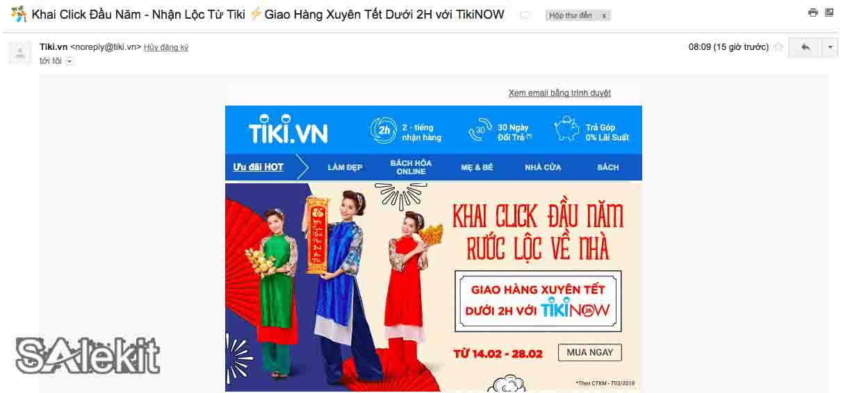 mau email marketing an tuong