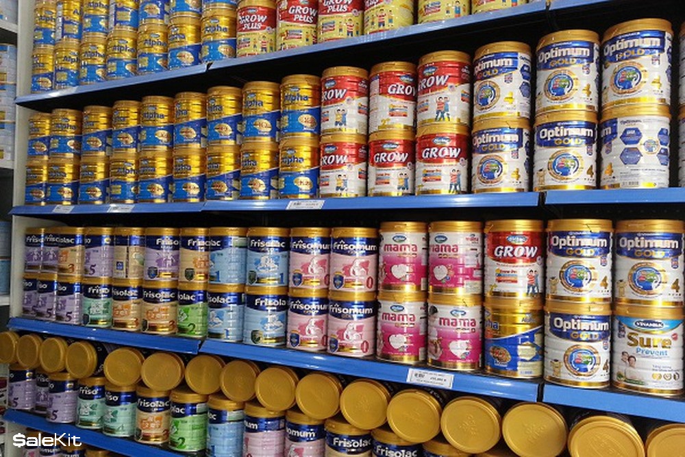 mở đại lý sữa