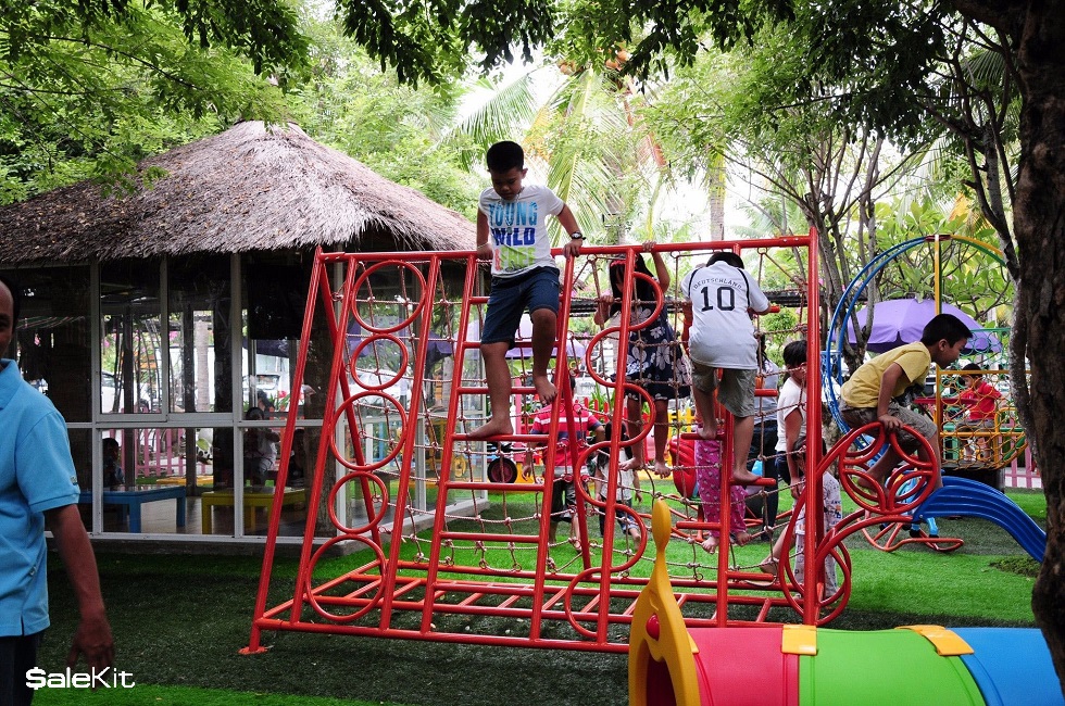 mở khu vui chơi trẻ em ở nông thôn