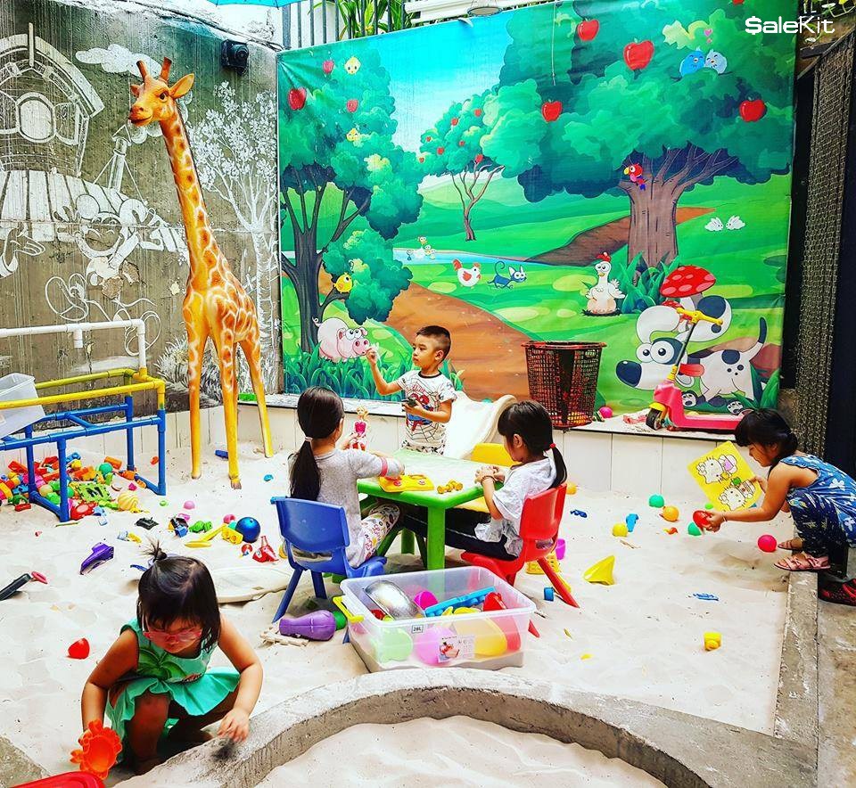 mở khu vui chơi trẻ em ở nông thôn