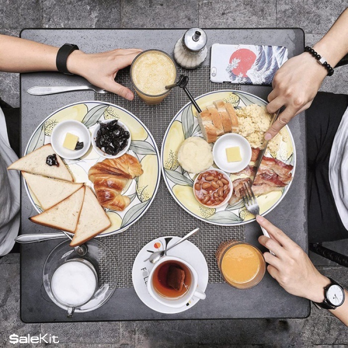 kinh nghiệm mở qu&aacute;n cafe ăn s&aacute;ng