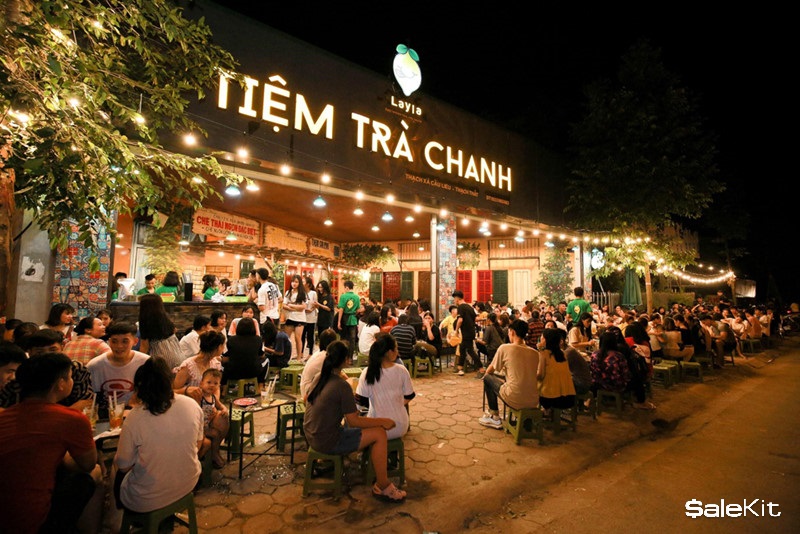 kinh doanh qu&aacute;n tr&agrave; chanh