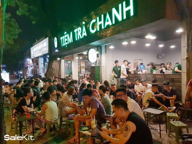 mở qu&aacute;n tr&agrave; chanh