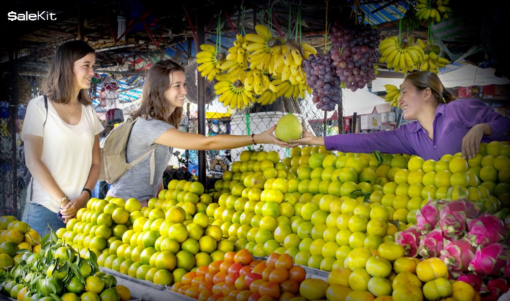 nguồn h&agrave;ng hoa quả sạch