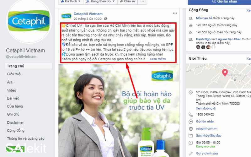 nhung cau rao ban hang hay tren facebook