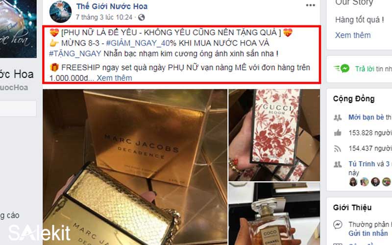 nhung cau rao ban hang hay tren facebook