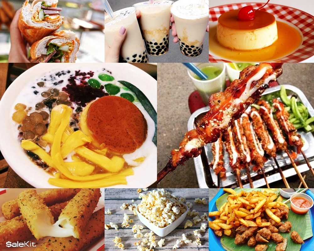 b&aacute;n đồ ăn vặt cho học sinh