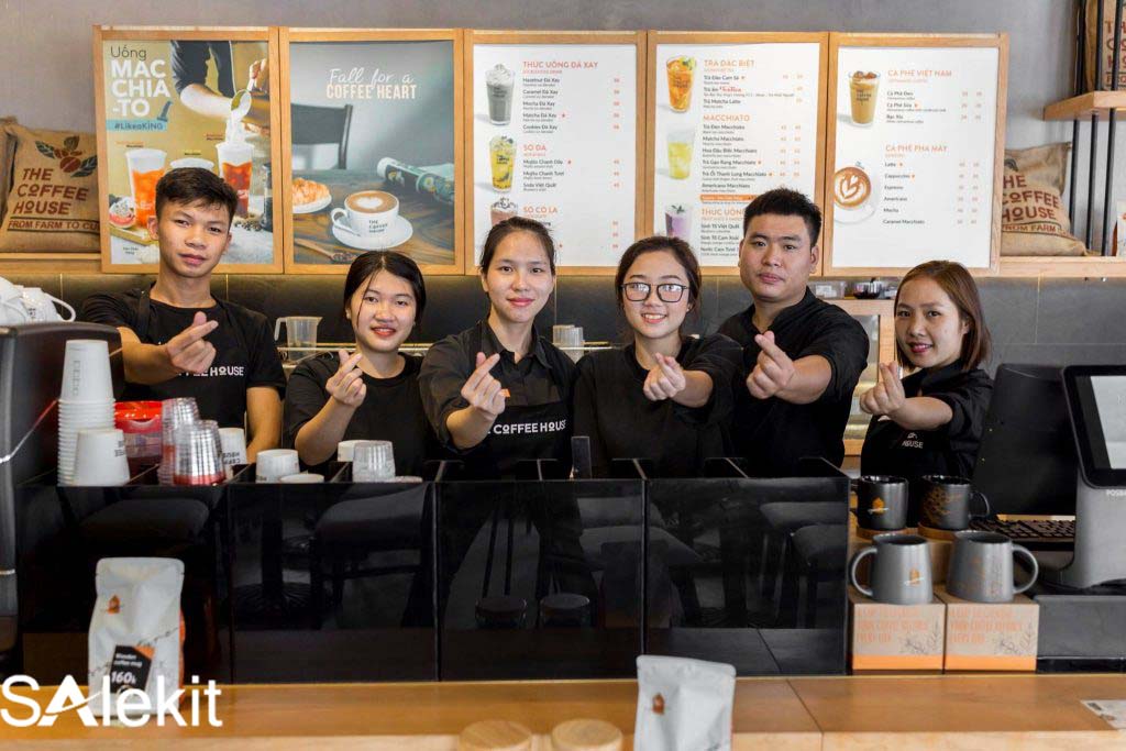 quy trinh phuc vu quan cafe