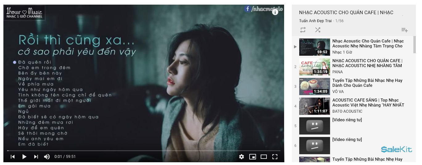 Tạo ra playlist nhằm tăng view cho k&ecirc;nh Youtube