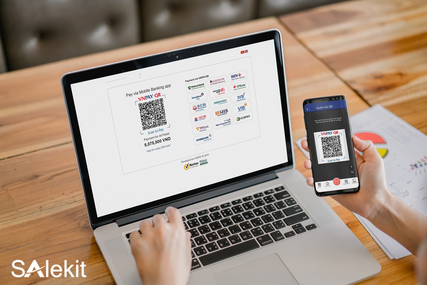 thanh toan qr code la gi