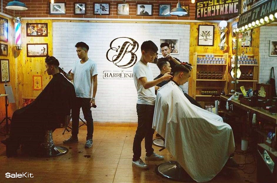 ý tưởng mở tiệm cắt tóc nhỏ