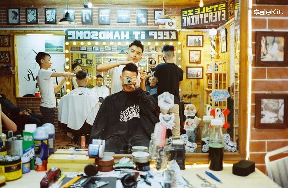 mở tiệm cắt tóc nhỏ