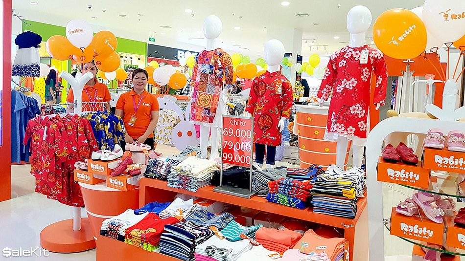 c&aacute;ch trưng b&agrave;y quần &aacute;o trẻ em