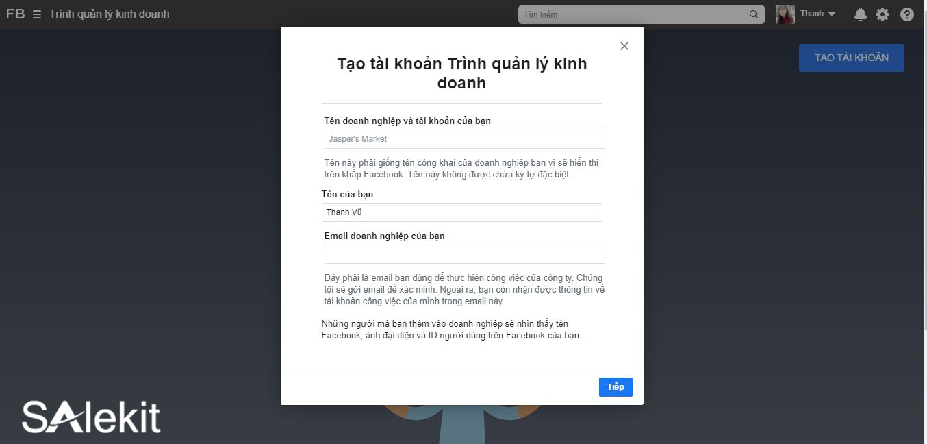 trinh quan ly fanpage tren may tinh