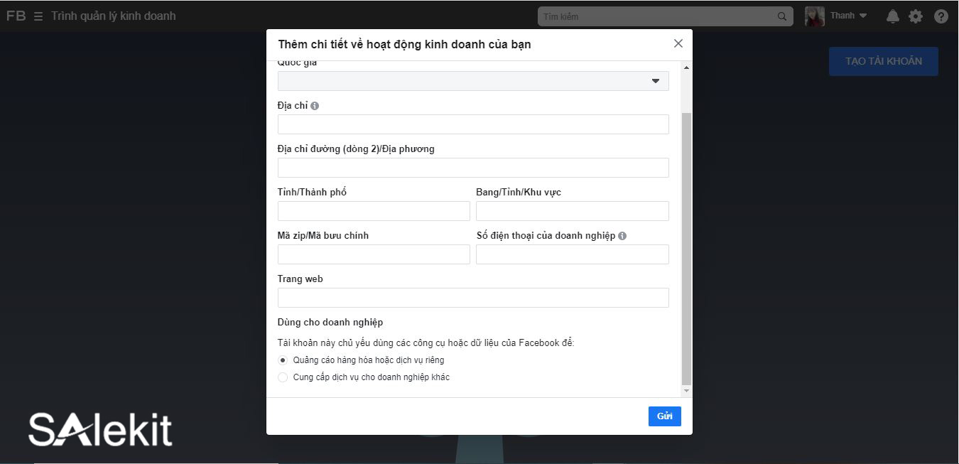 trinh quan ly fanpage tren may tinh