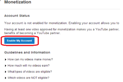 Kiếm tiền từ Youtube partner