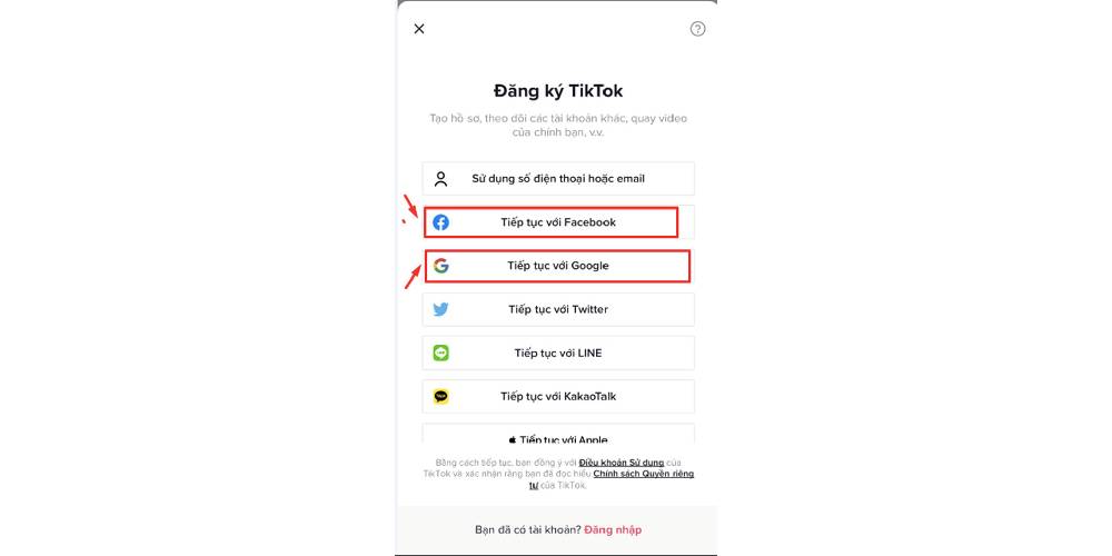 đăng k&yacute; b&aacute;n h&agrave;ng tr&ecirc;n tiktok