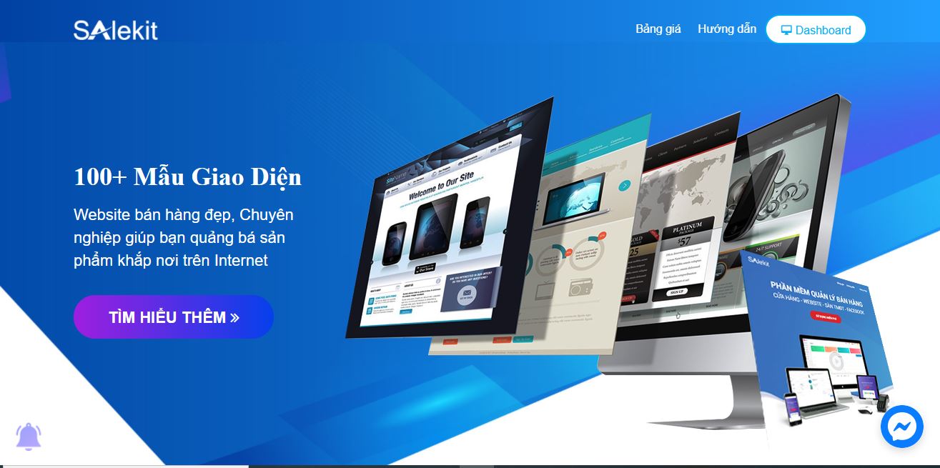 cach tao trang web ban hang online