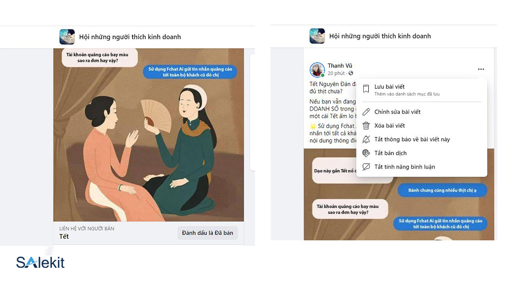 cach tat dinh dang ban hang tren facebook ca nhan