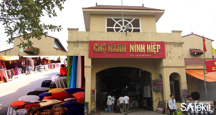 chợ vải ninh hiệp