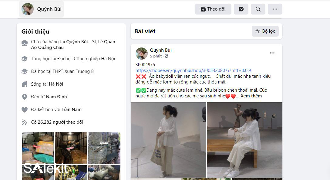 chuyen si le quan ao hotgirl tai ha noi