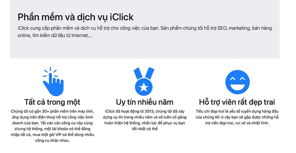 C&ocirc;ng cụ hỗ trợ b&aacute;n h&agrave;ng online tr&ecirc;n Facebook Iclick 