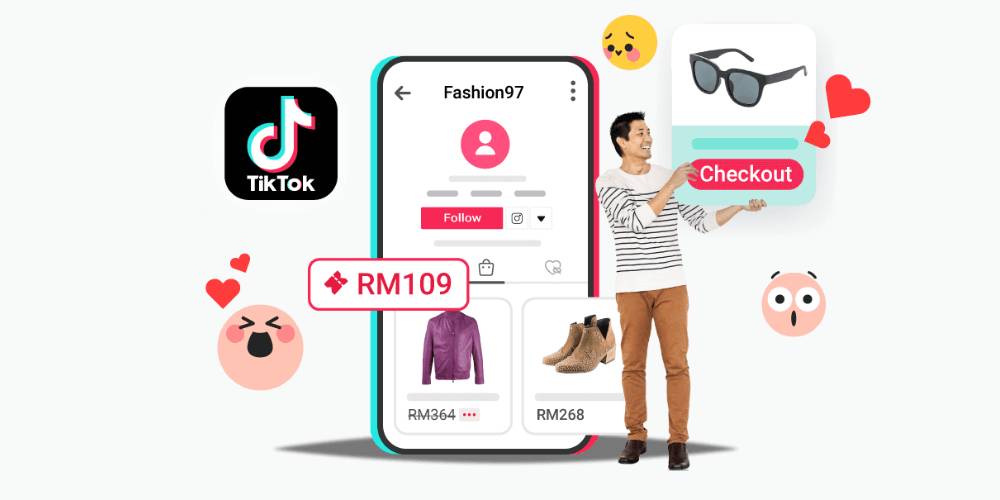 gian h&agrave;ng trực tuyến tr&ecirc;n tiktok shop