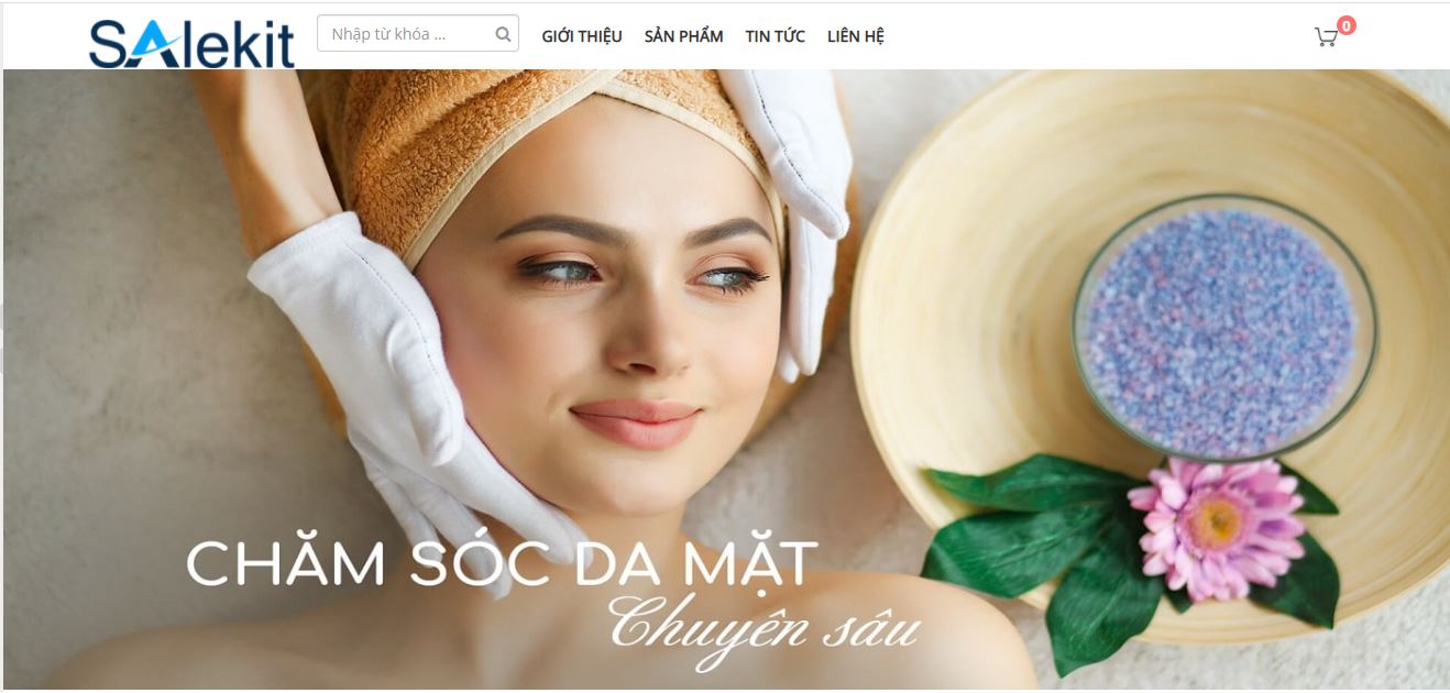 mẫu website b&aacute;n h&agrave;ng